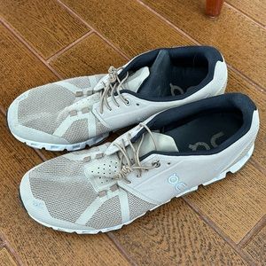 on cloud athletic shoe